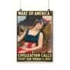 Wake Up America by James Montgomery Flagg - Poster Print - Image 8
