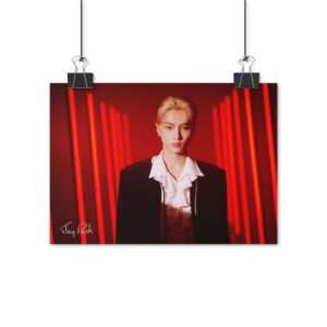 Poster Photo Print of Jay for Enhypen Day One Concept Dusk