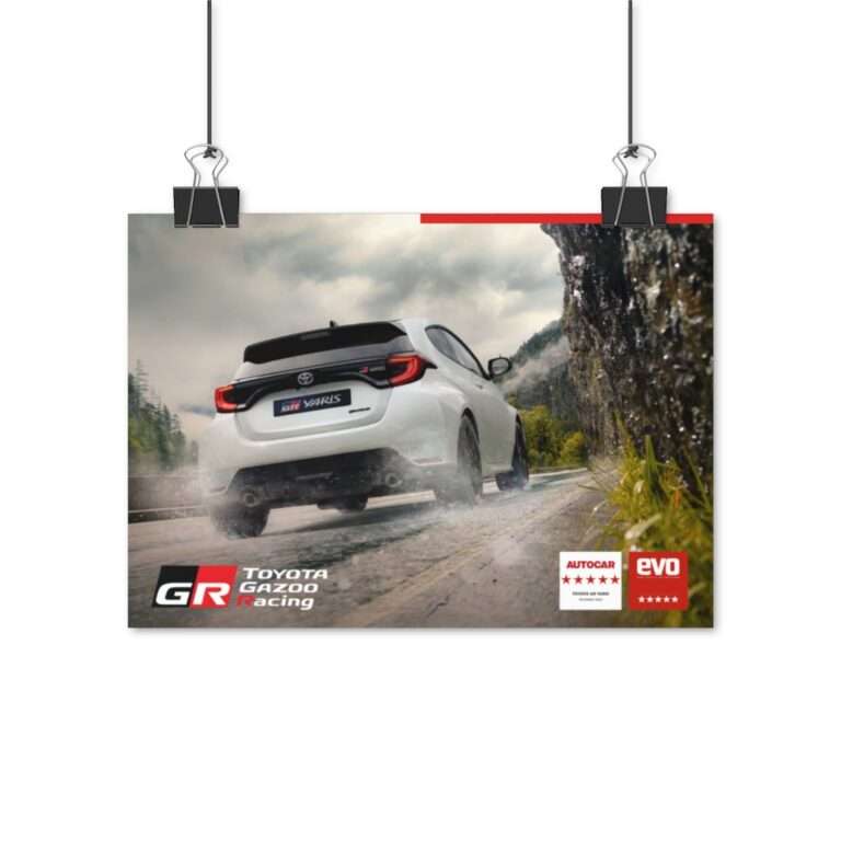 Toyota Gazoo Racing GR Yaris - Poster Print - Image 2