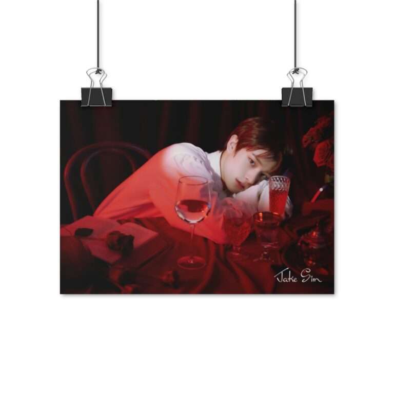 Poster Photo Print of Jake for Enhypen Day One Concept Dusk