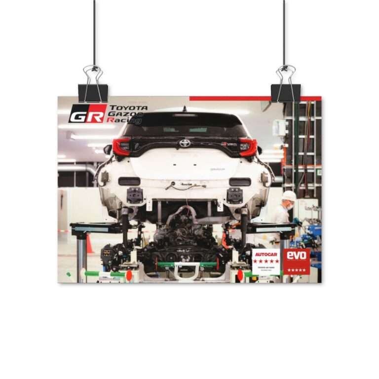 Toyota GR Yaris Car Manufactory - Poster Print - Image 3