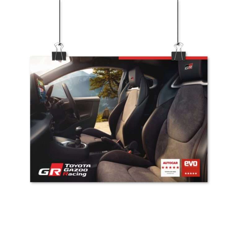 Toyota GR Yaris Interior - Poster Print - Image 4
