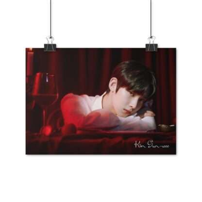 Poster Photo Print of Kim Sun-woo for Enhypen Day One Concept Dusk