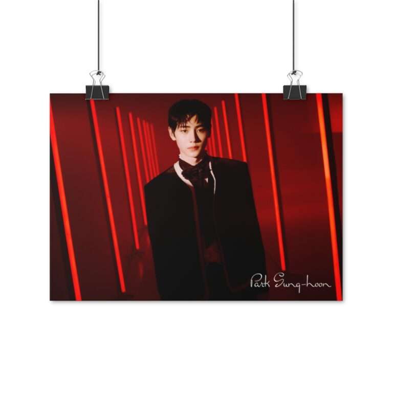 Poster Photo Print of Park Sung-hoon for Enhypen Day One Concept Dusk