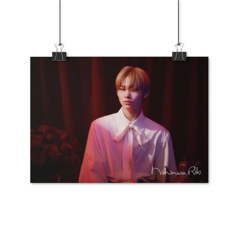 Poster Photo Print of Nishimura Riki for Enhypen Day One Concept Dusk