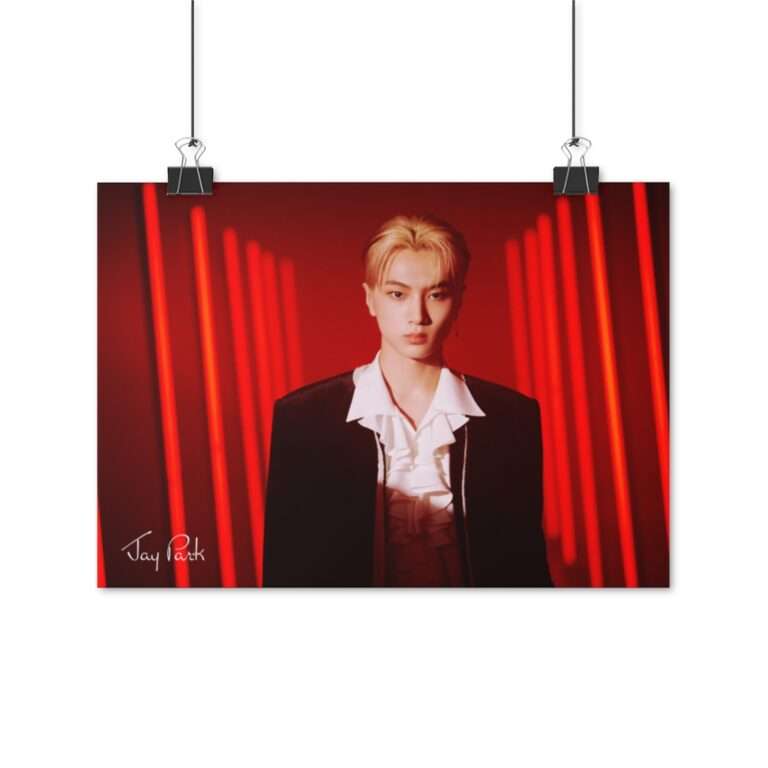 Poster Photo Print of Jay for Enhypen Day One Concept Dusk
