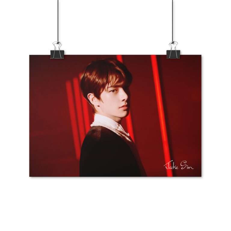 Poster Photo Print of Jake for Enhypen Day One Concept Dusk