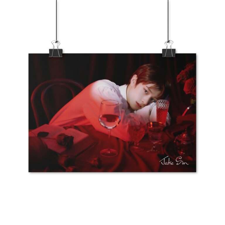 Poster Photo Print of Jake for Enhypen Day One Concept Dusk