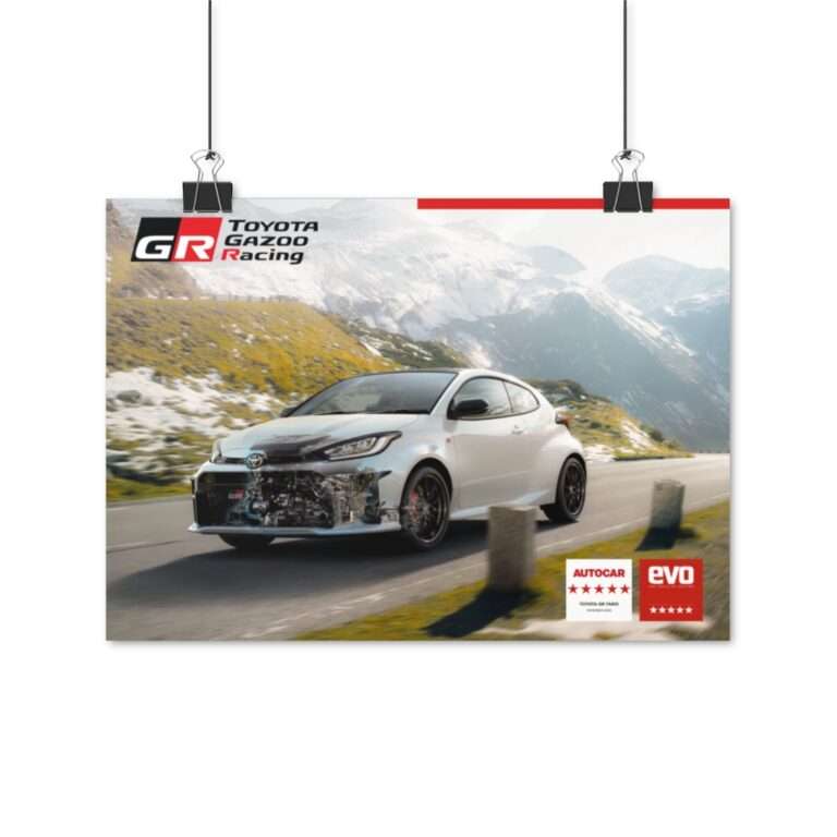 Toyota GR Yaris Engine Showcase - Poster Print - Image 4