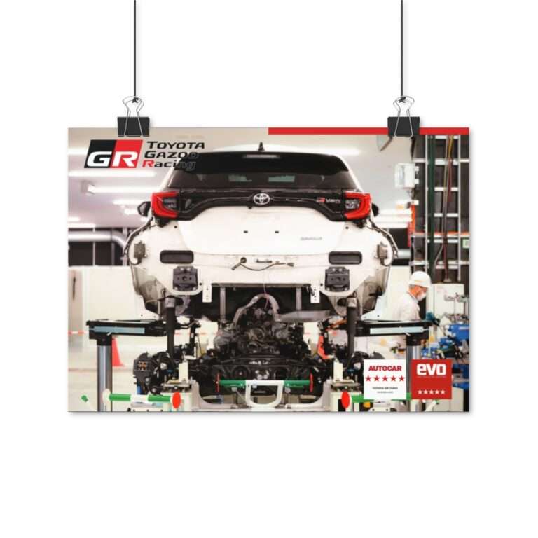 Toyota GR Yaris Car Manufactory - Poster Print - Image 5