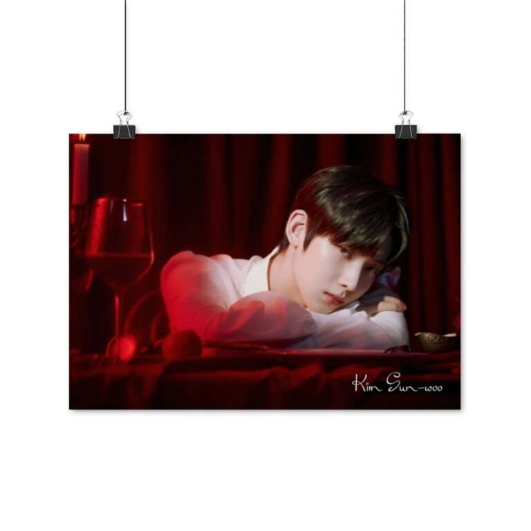Poster Photo Print of Kim Sun-woo for Enhypen Day One Concept Dusk