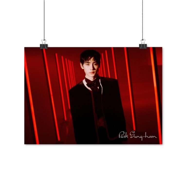 Poster Photo Print of Park Sung-hoon for Enhypen Day One Concept Dusk