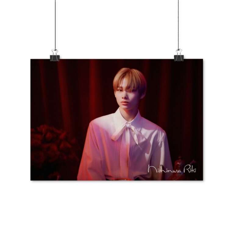 Poster Photo Print of Nishimura Riki for Enhypen Day One Concept Dusk