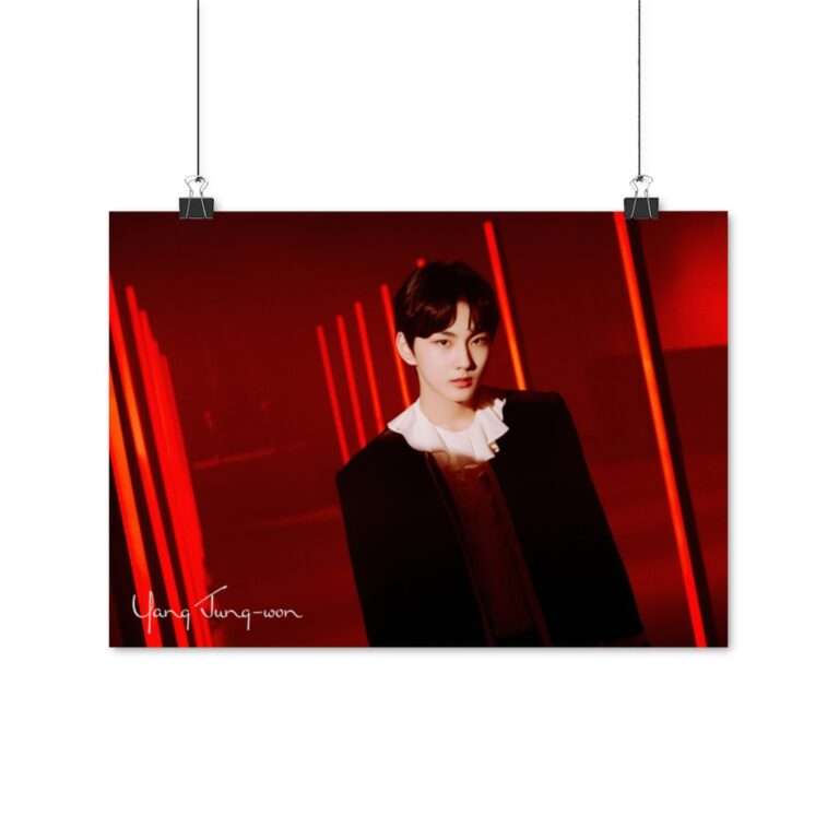 Poster Photo Print of Jungwon for Enhypen Day One Concept Dusk