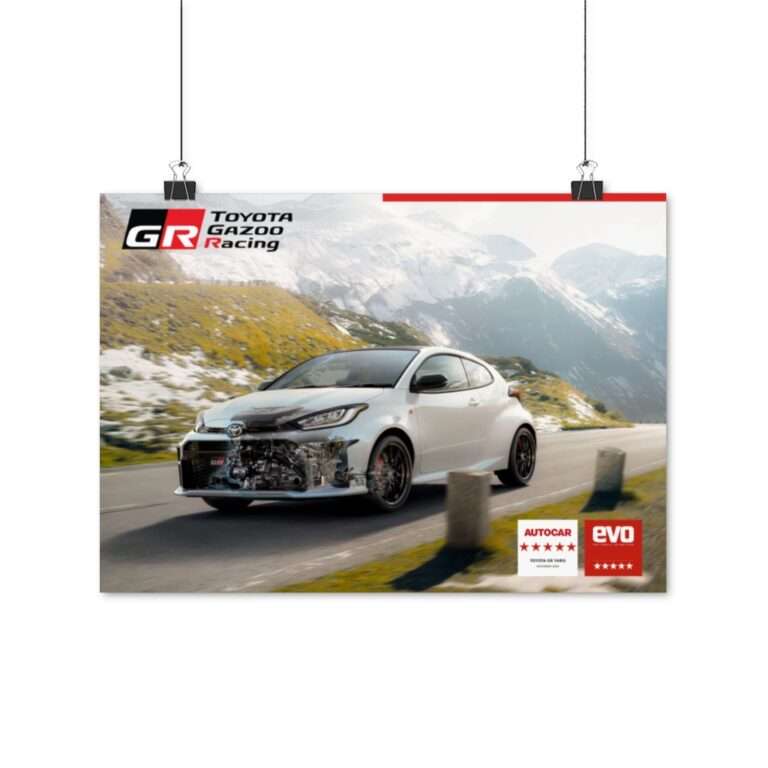 Toyota GR Yaris Engine Showcase - Poster Print - Image 7