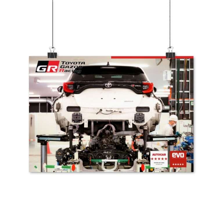 Toyota GR Yaris Car Manufactory - Poster Print - Image 7