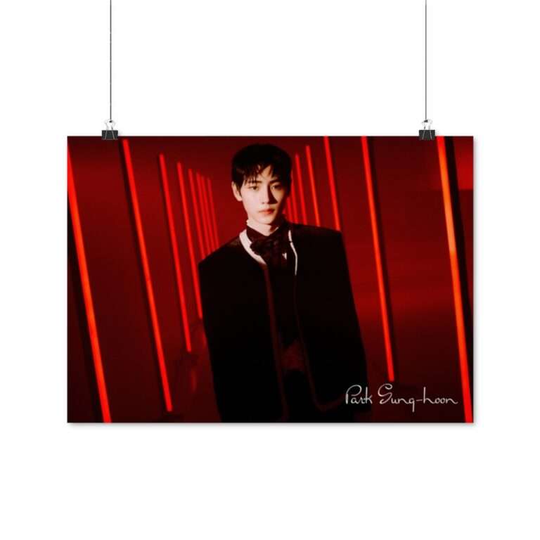 Poster Photo Print of Park Sung-hoon for Enhypen Day One Concept Dusk