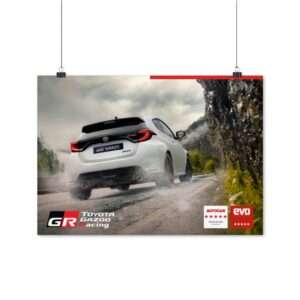 Toyota Gazoo Racing GR Yaris - Poster Print