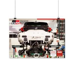 Toyota GR Yaris Car Manufactory - Poster Print