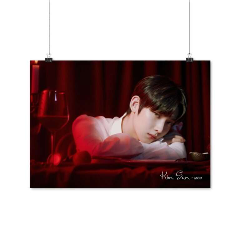 Poster Photo Print of Kim Sun-woo for Enhypen Day One Concept Dusk