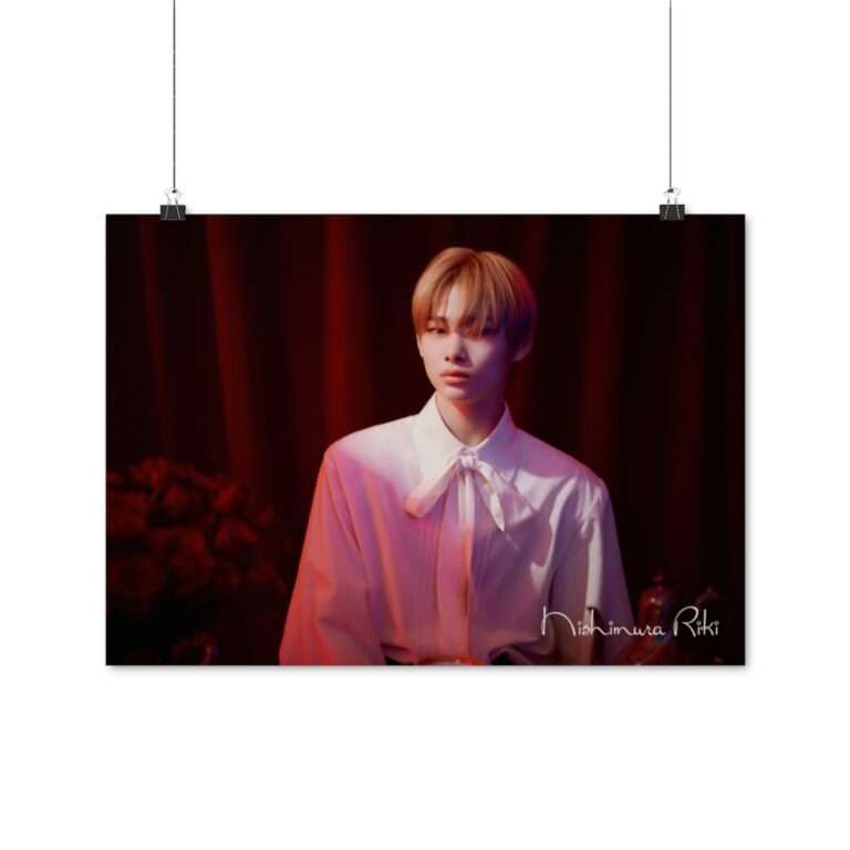 Poster Photo Print of Nishimura Riki for Enhypen Day One Concept Dusk