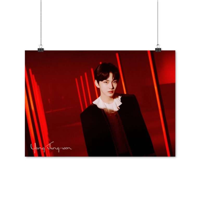 Poster Photo Print of Jungwon for Enhypen Day One Concept Dusk