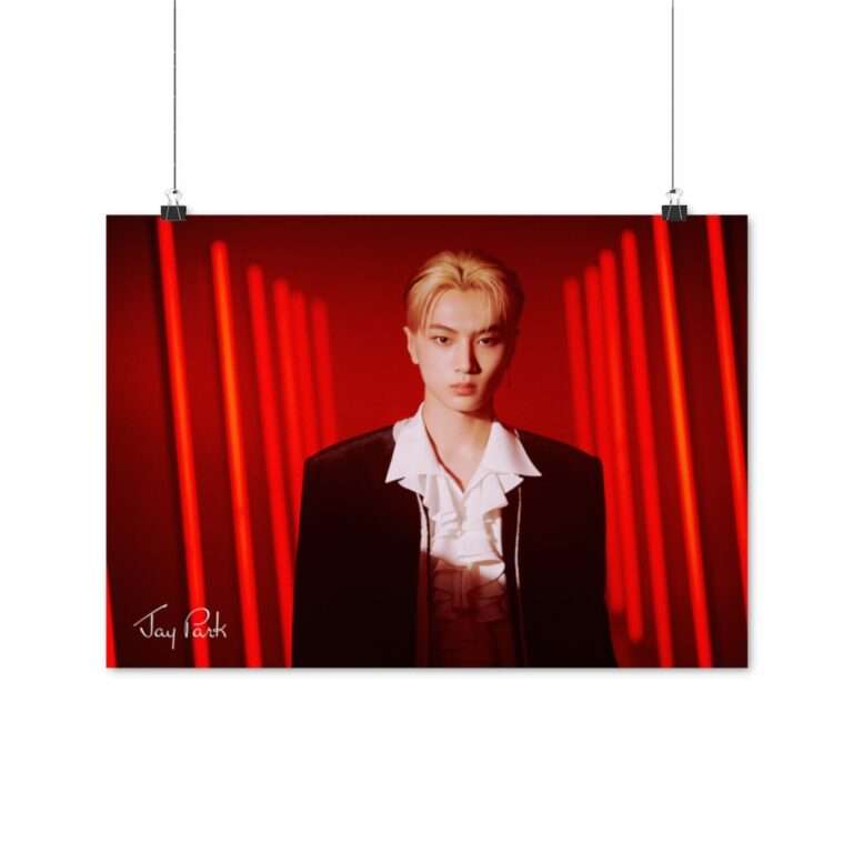 Poster Photo Print of Jay for Enhypen Day One Concept Dusk