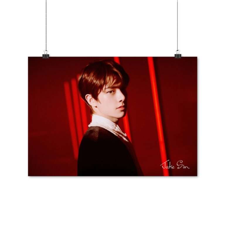 Poster Photo Print of Jake for Enhypen Day One Concept Dusk