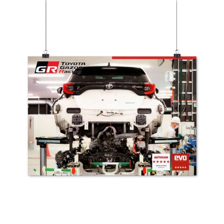Toyota GR Yaris Car Manufactory - Poster Print - Image 8