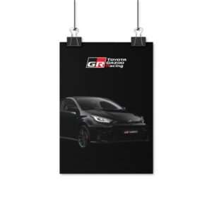 Black GR Yaris Toyota - Poster Print