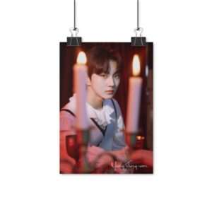 Poster Photo Print of Jungwon for Enhypen Day One Concept Dusk