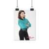 The Goldbergs Hayley Orrantia in Green Fringe Jacket - Poster Print - Image 3