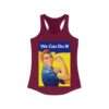 We Can Do it! WWII Poster Art - Women's Racerback Tank - Image 14
