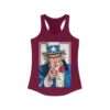 Uncle Sam I Want You Poster Art - Women's Racerback Tank - Image 14