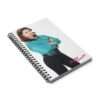 The Goldbergs Hayley Orrantia in Green Fringe Jacket - Spiral Notebook Journal - Image 3