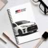 White GR Yaris Toyota - Spiral Notebook Journal - Image 5