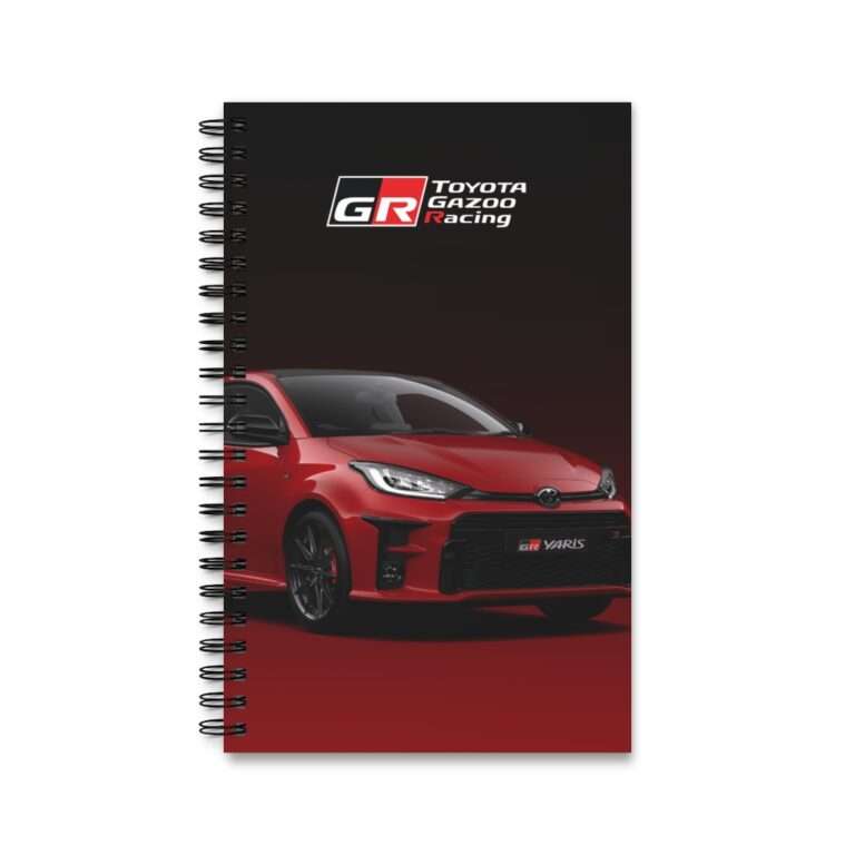 Red GR Yaris Toyota - Spiral Notebook Journal