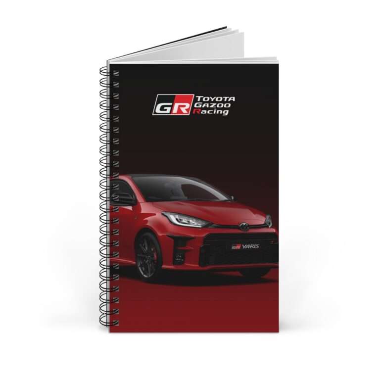 Red GR Yaris Toyota - Spiral Notebook Journal - Image 2