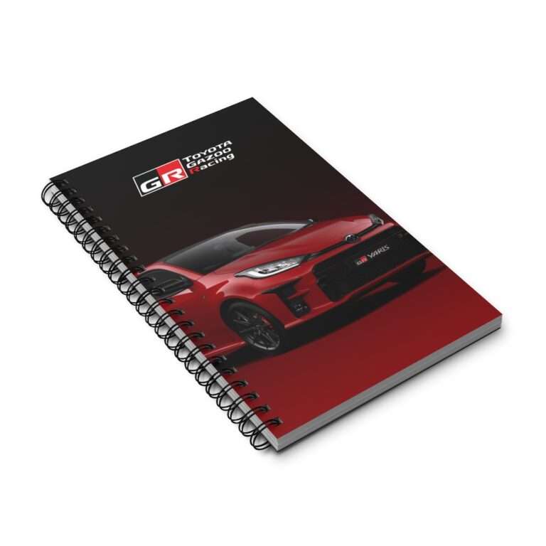 Red GR Yaris Toyota - Spiral Notebook Journal - Image 3
