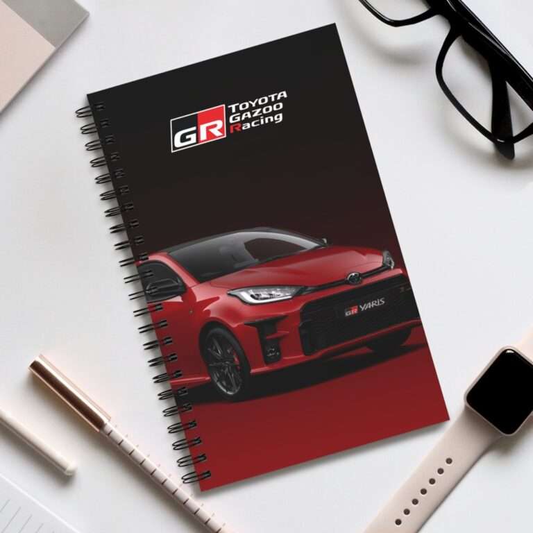 Red GR Yaris Toyota - Spiral Notebook Journal - Image 5