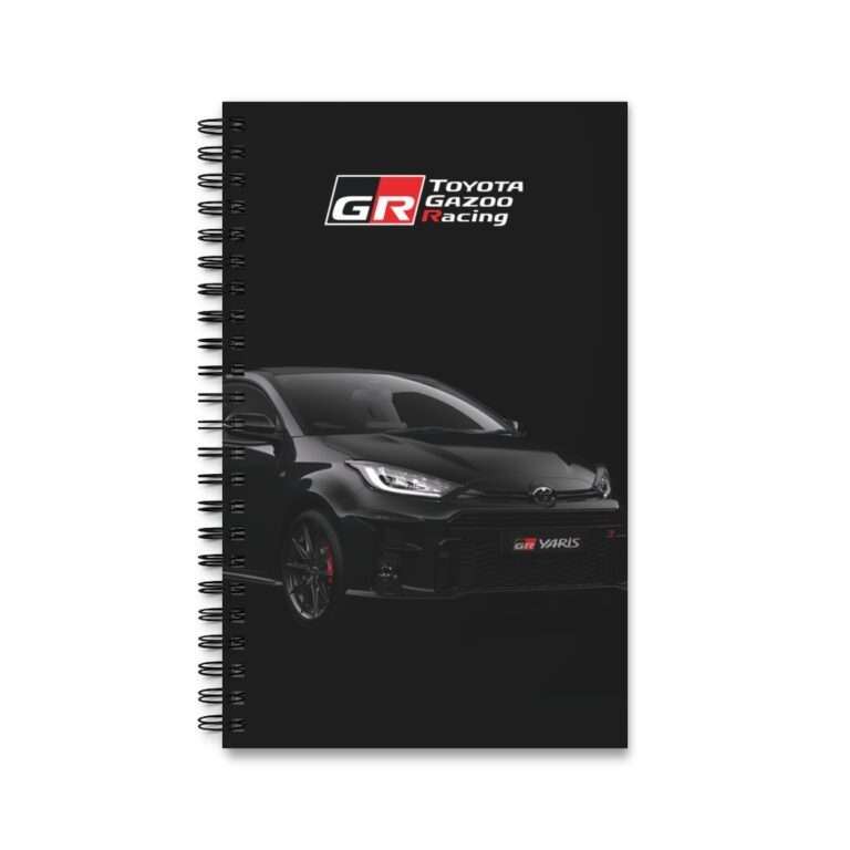 Black GR Yaris Toyota - Spiral Notebook Journal