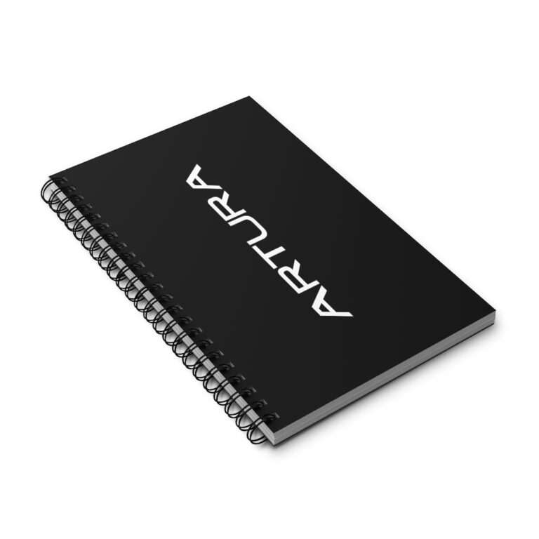 McLaren Artura - Black Spiral Notebook Journal - Image 3