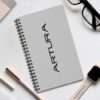 McLaren Artura grey spiral notebook journal