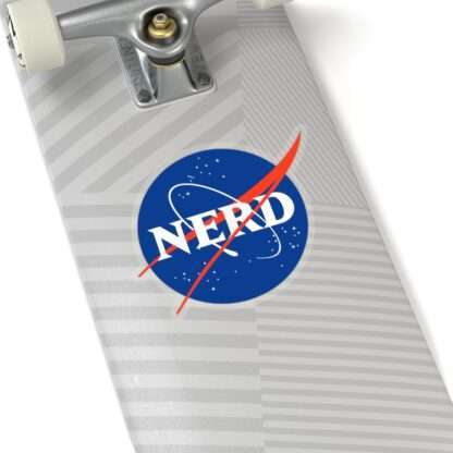 NASA "Nerd" sticker