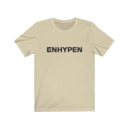 Beige Enhypen Unisex T-Shirt for Men and Women