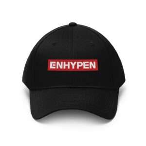 Black Enhypen Hat for Men and Women