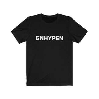 Black Enhypen Unisex T-Shirt for Men and Women