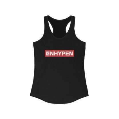 Black Enhypen Racerback Tank for Women