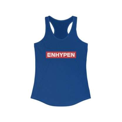 Blue Enhypen Racerback Tank for Women