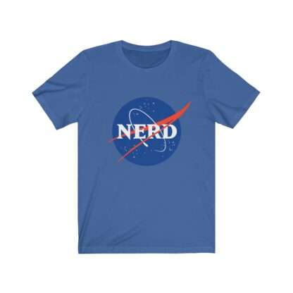 NASA "Nerd" unisex t-shirt - blue